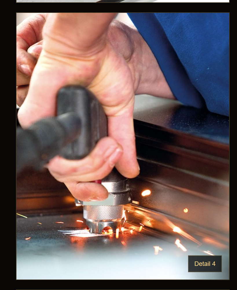 Copper door precision cutting
